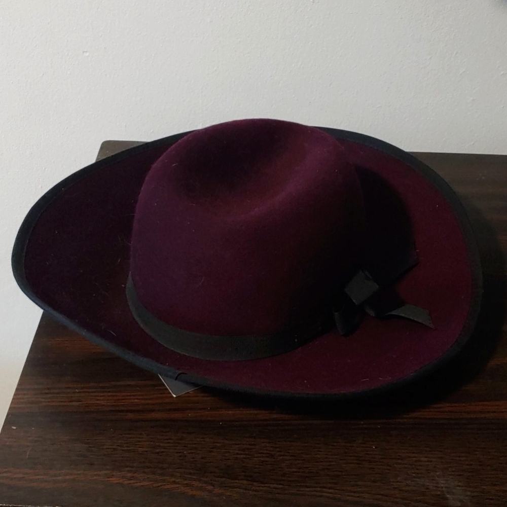 Purple Wool Hat